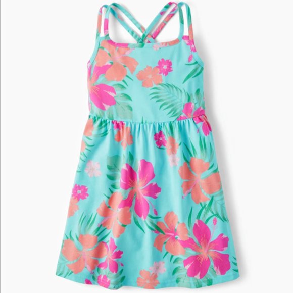 The Children's Place Other - Tropical Forest Isle Skater Dresse(s)